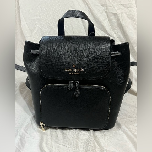 Kate Spade Black Leather Backpack main image 4